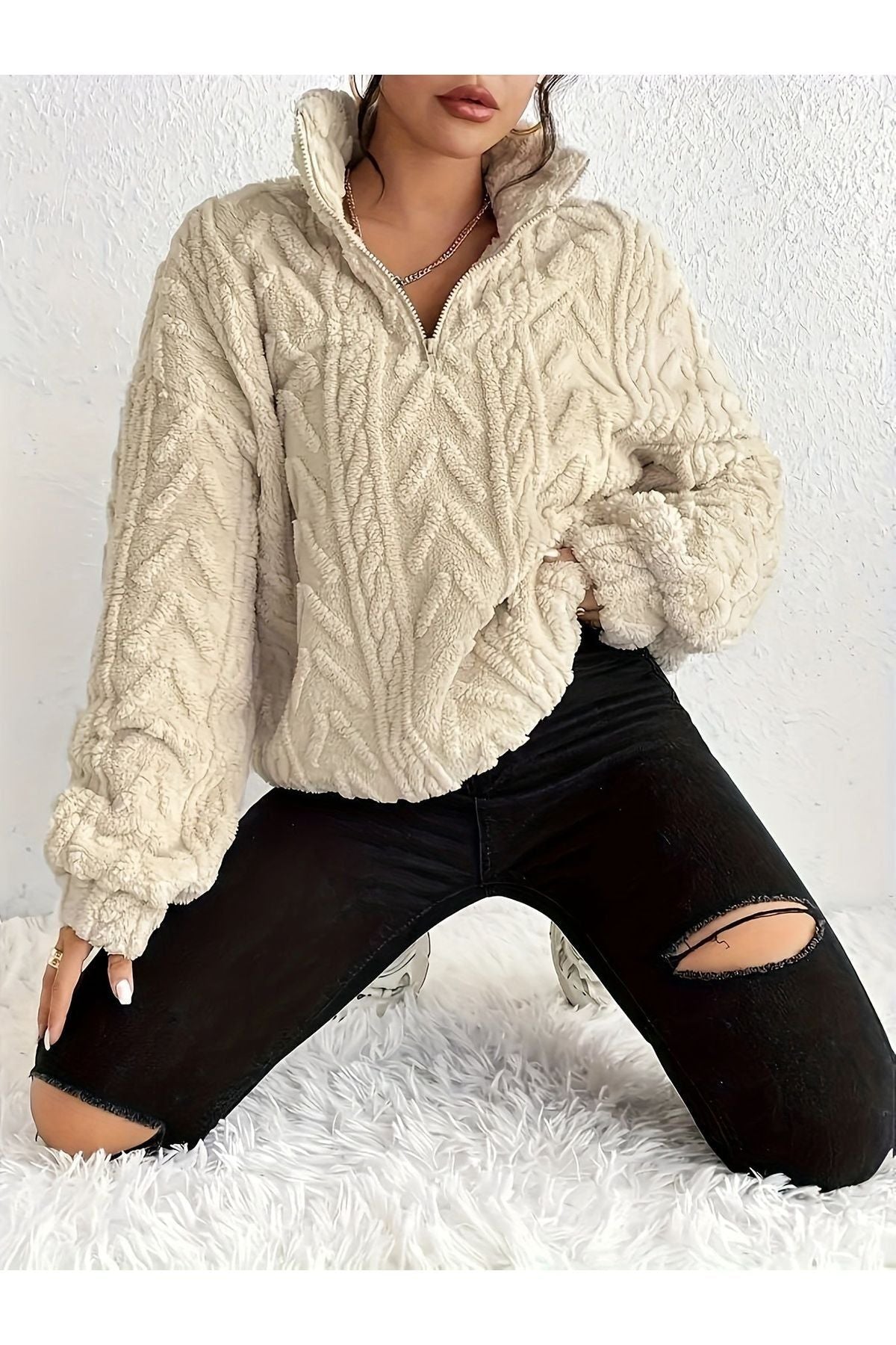 Dianne | Fleece Sweatshirt