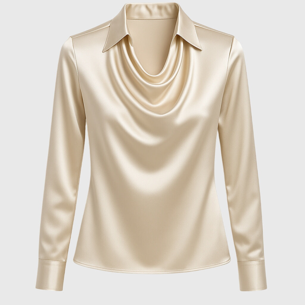 Sylvia | Shiny Blouse