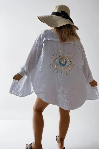 Mila | Crinkle Shirt