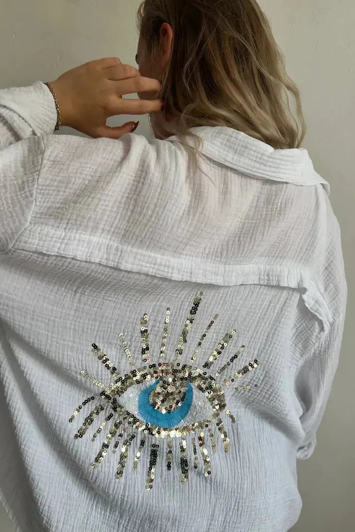 Mila | Crinkle Shirt