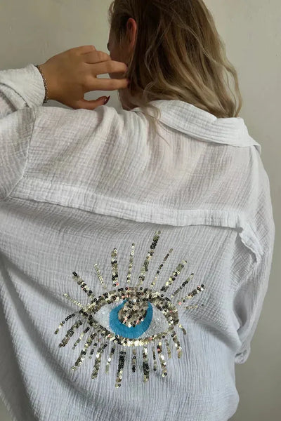 Mila | Crinkle Shirt