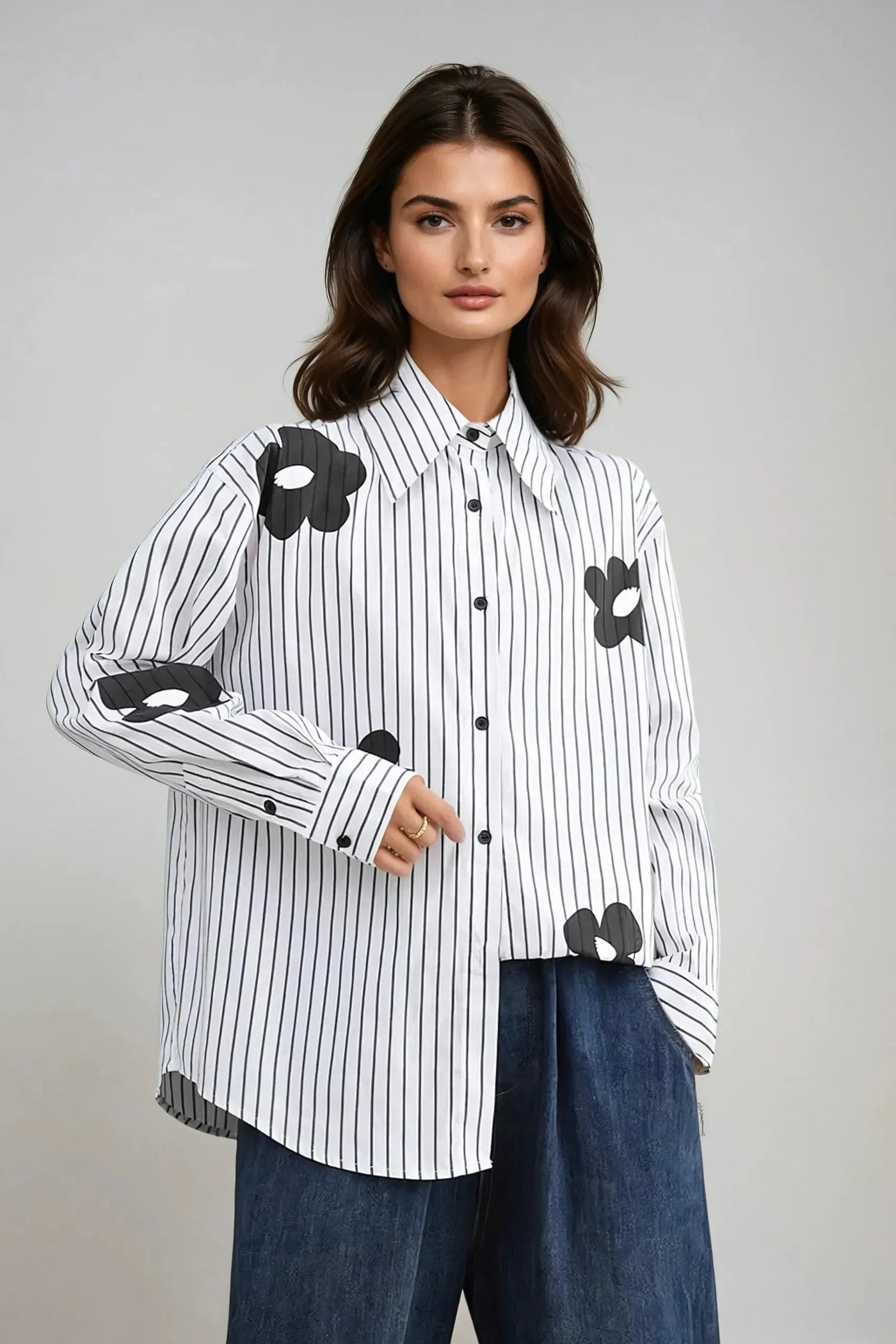 Harper | Striped Shirt