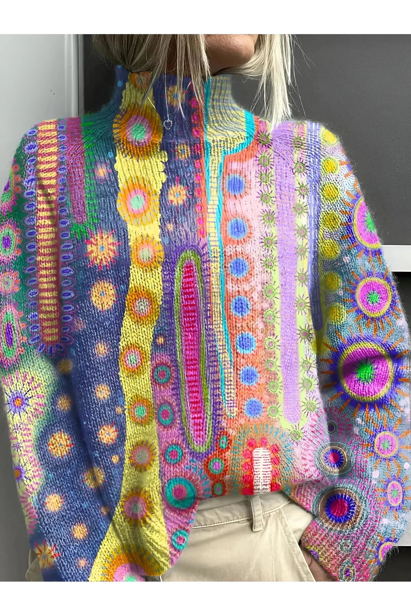 Celestia | High-Neck Sweater