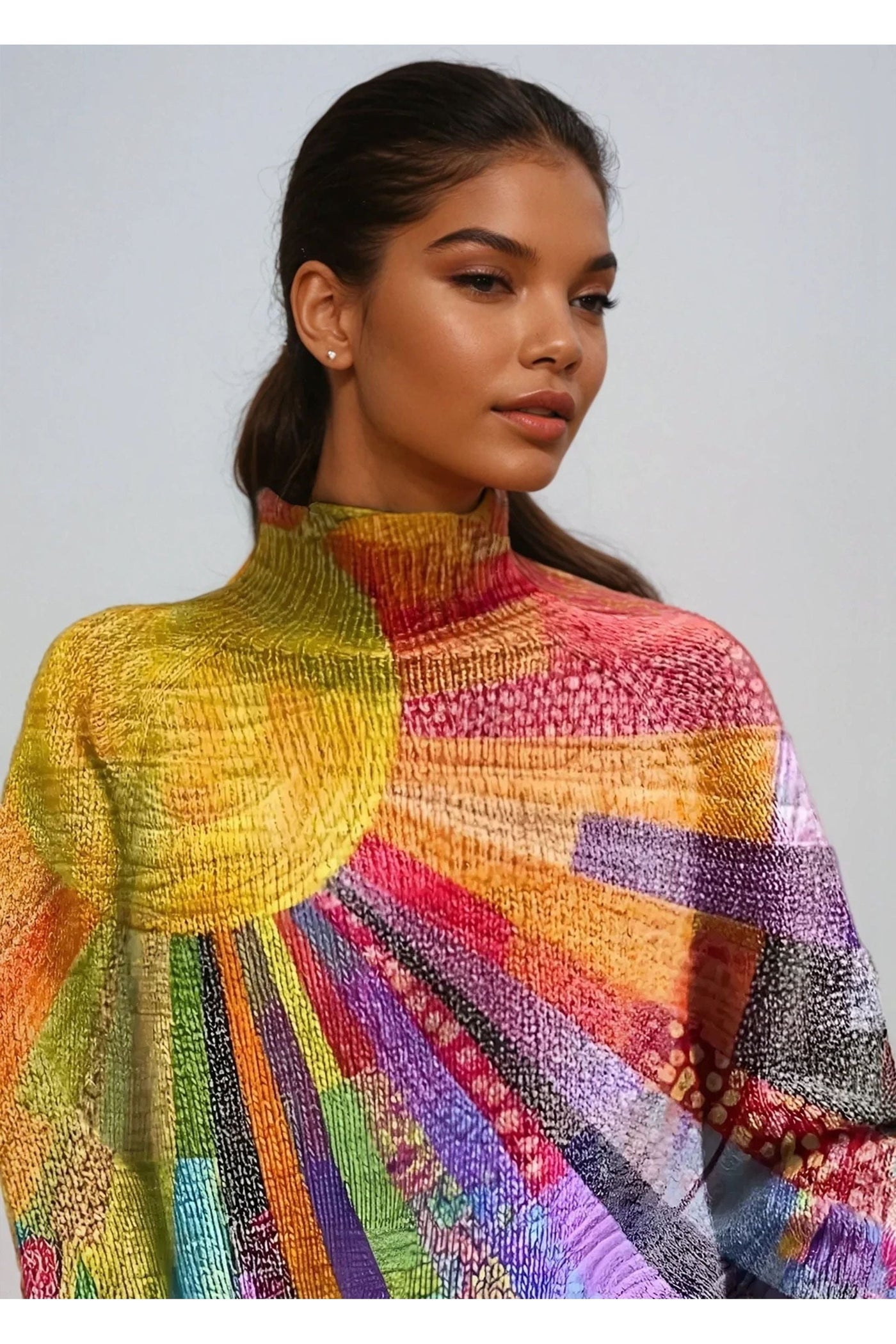 Sheila | High-Neck Sweater